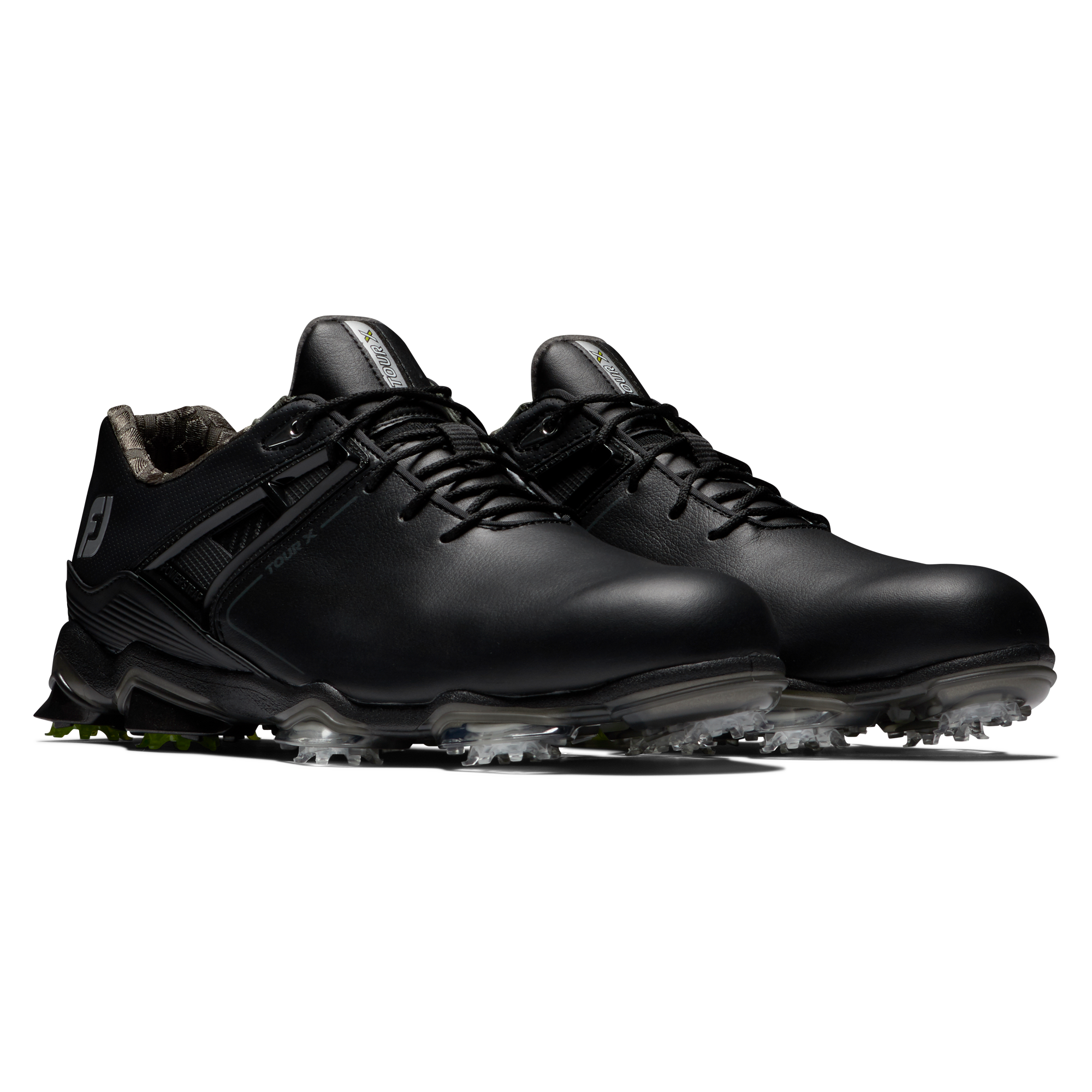 Men's Tour X Spiked Golf Shoe - Black | FOOTJOY | Golf Shoes